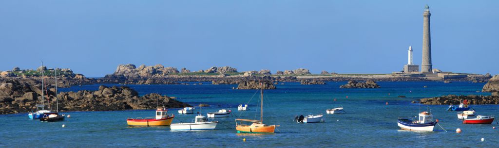 Plouguerneau, Phare de le vierge, Finistre, Bretagne